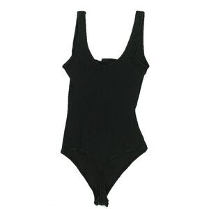Skims Black Knit Bodysuit Medium